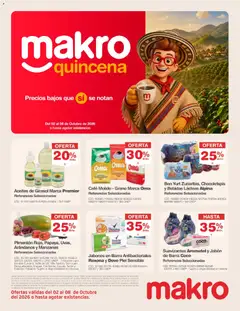 Makro catálogo -  Vista previa de la revista de la tienda Makro valido desde el 02/10/2026