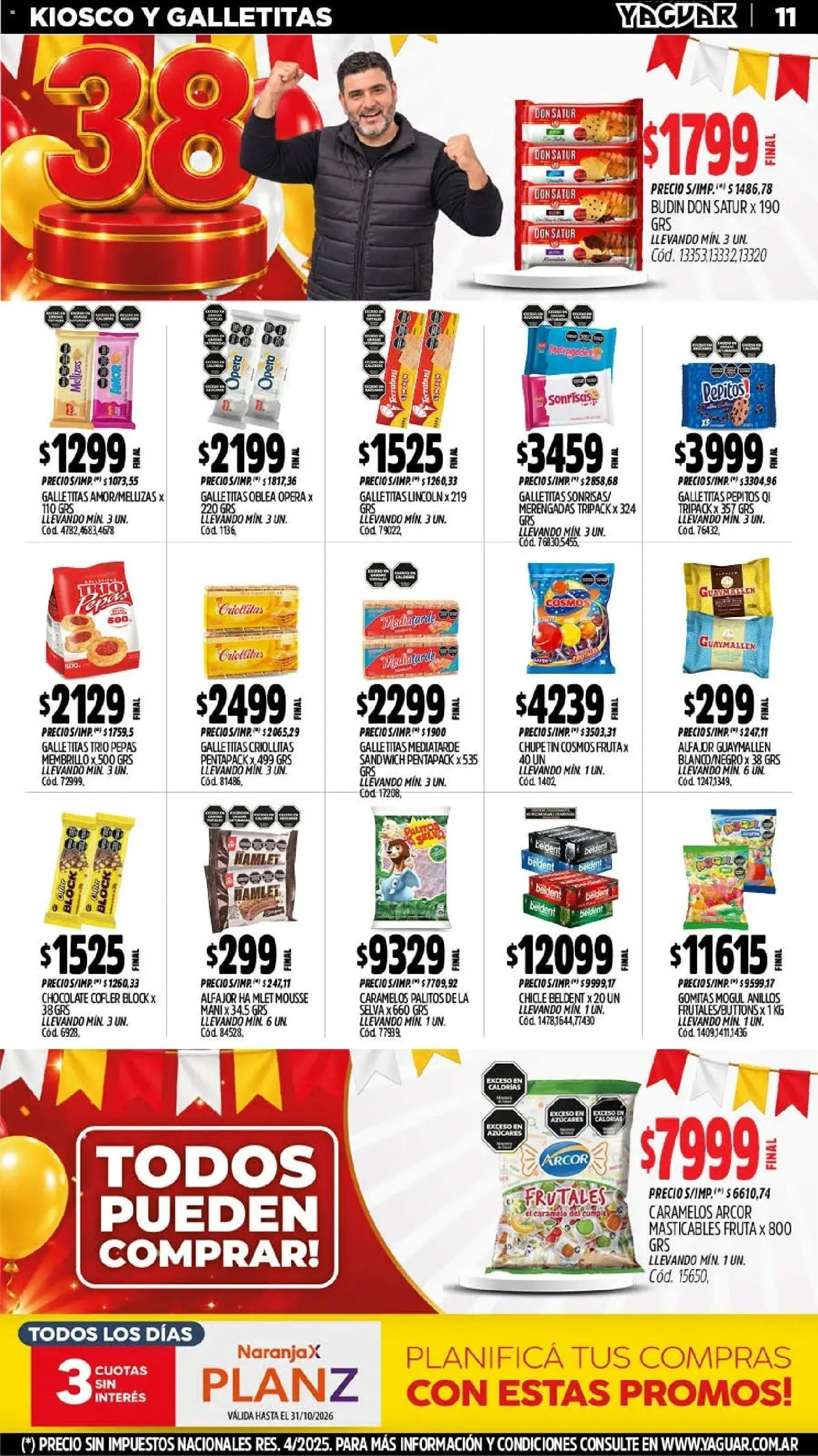 Yaguar - Oferta Semanal Neuquen │ válido desde el 12/10/2026 | Página: 12