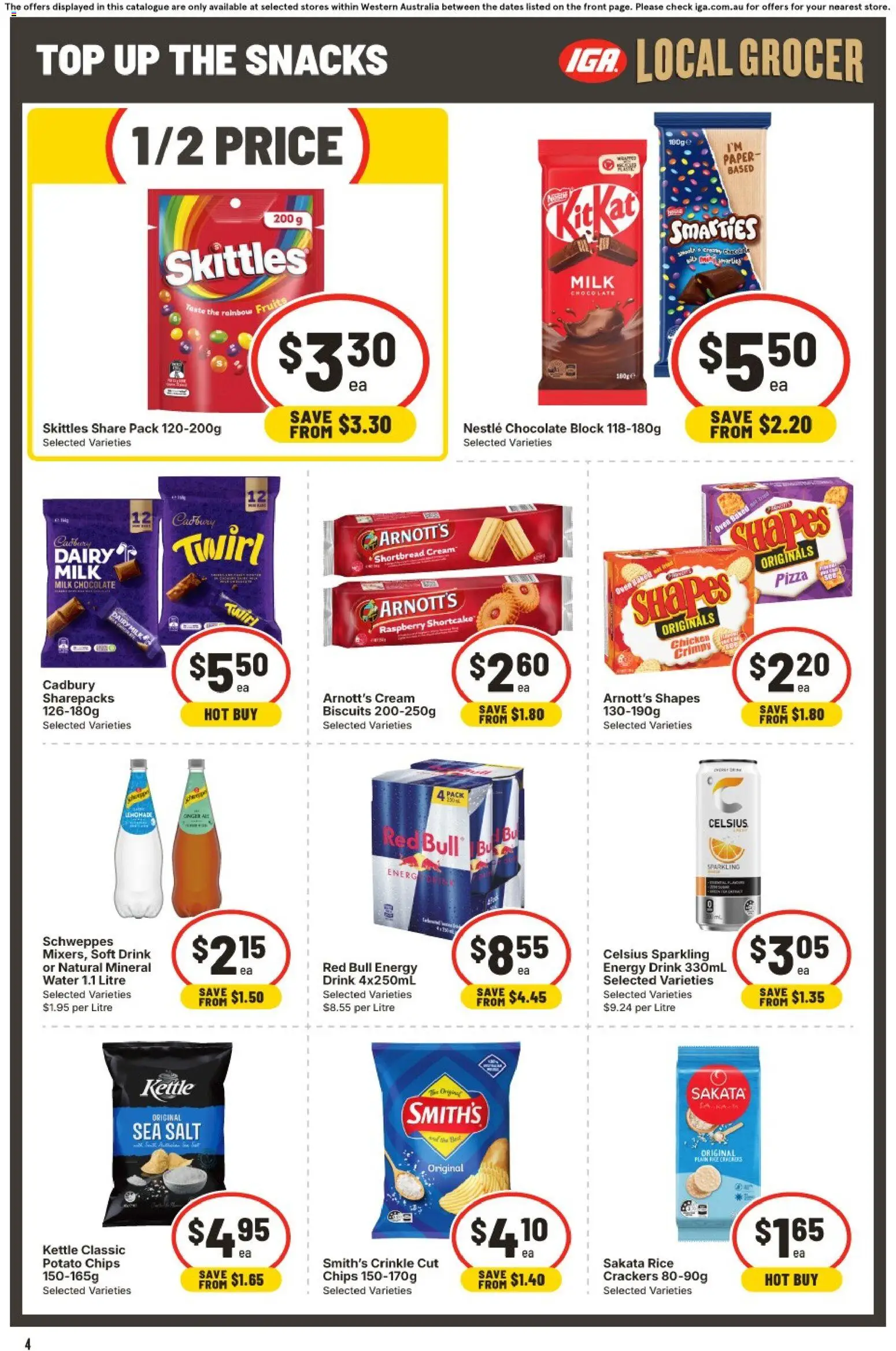 IGA catalogue - valid from 07/10/2026 | Page: 4