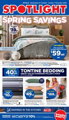 Preview of Spotlight catalogue - valid from 14/10/2026
