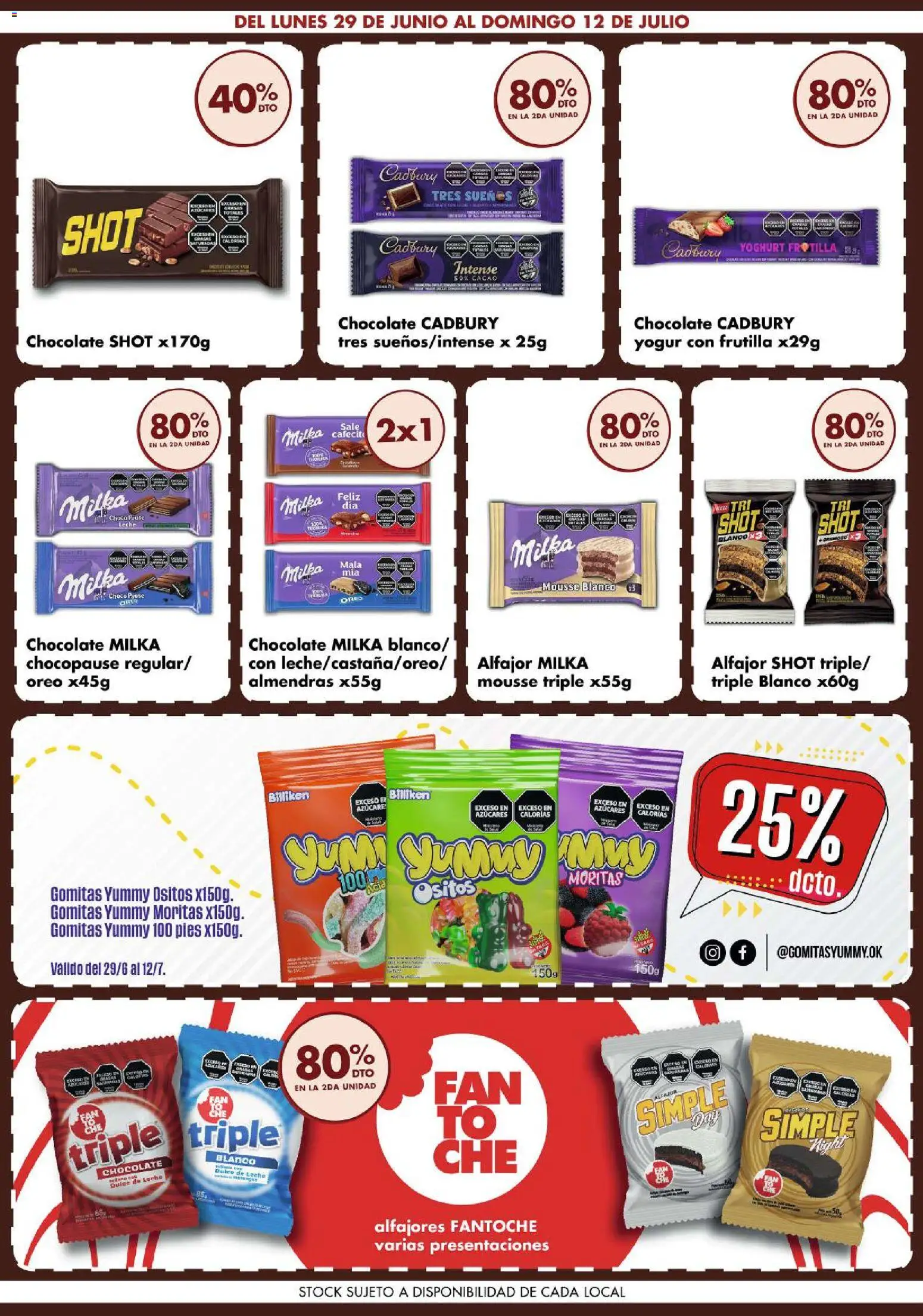 Disco - Folleto Semana De La Dulzura Disco │ válido desde el 29/06/2026 | Página: 3 | Productos: Gomitas, Frutilla, Leche, Chocolate