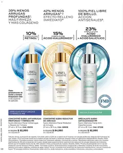 L'Bel catálogo C12/2026 -  Vista previa de la revista de la tienda L'Bel valido desde el 07/08/2026 | Página: 38 | Productos: Bloqueador, Serum, Sobre
