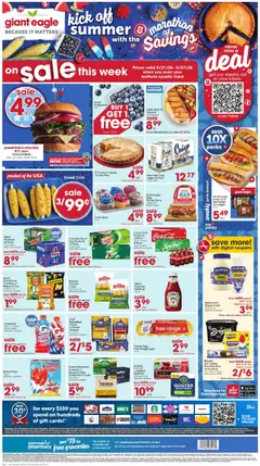 Preview of Giant Eagle weekly ads valid from 21.05.2026