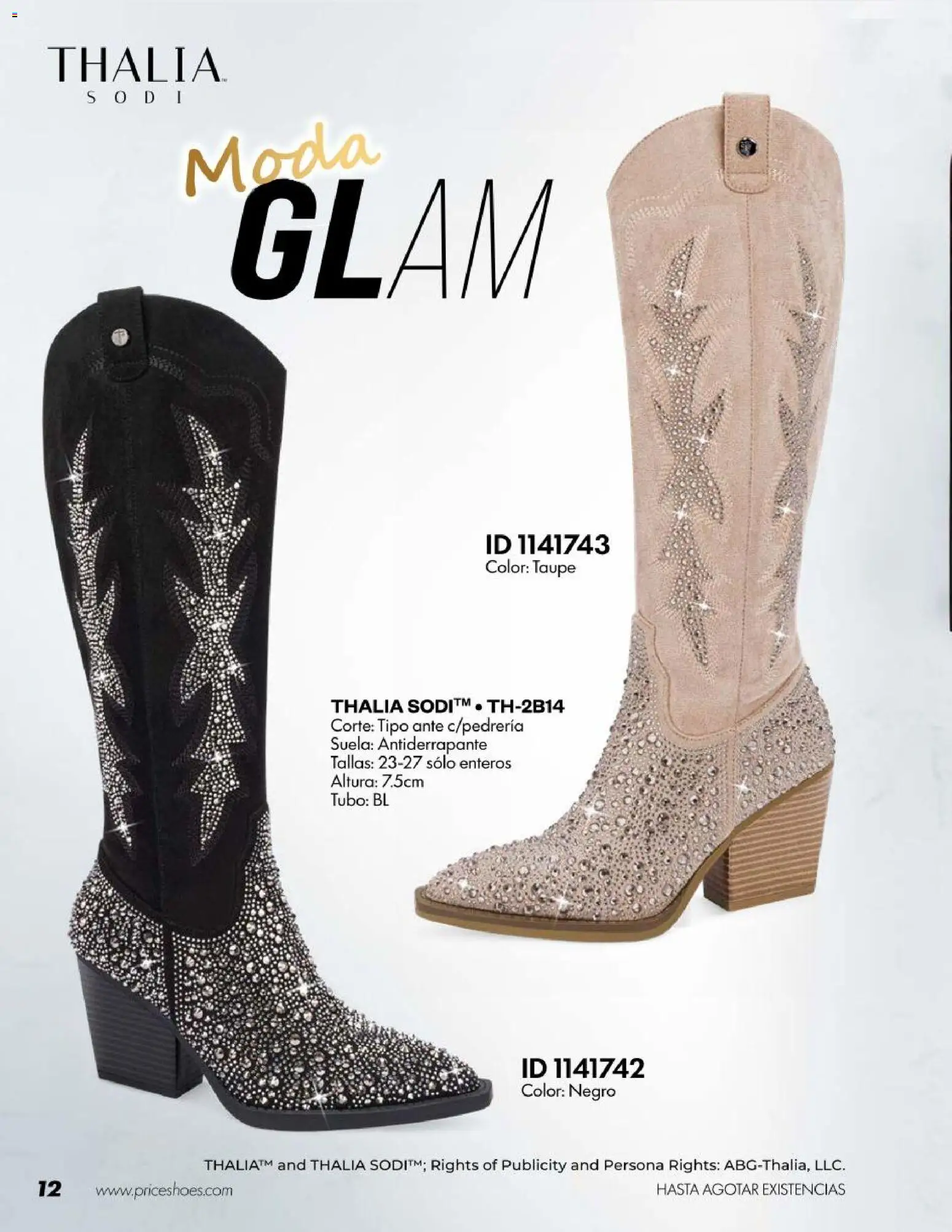 Nuevas ofertas de Price Shoes válidas en toda la República Mexicana desde el 18/07/2026. ¡Encuentra las mejores ofertas en Price Shoes catálogo Botas! | Página: 12