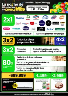 Vista previa Changomas - La noche de ofertas válido desde el 30/09/2026