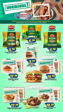 Bramil Supermercados ofertas Incrivel - Pré-Visualização do folheto da loja Bramil Supermercados, válido de 17/08/2026