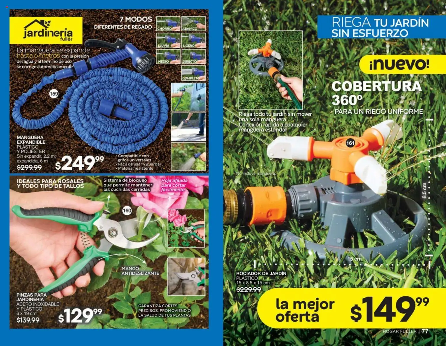 Nuevas ofertas de Fuller válidas en toda la República Mexicana desde el 02/09/2026. ¡Encuentra las mejores ofertas en Fuller campaña 11 2026! | Página: 40 | Productos: Manguera, Agua, Mango
