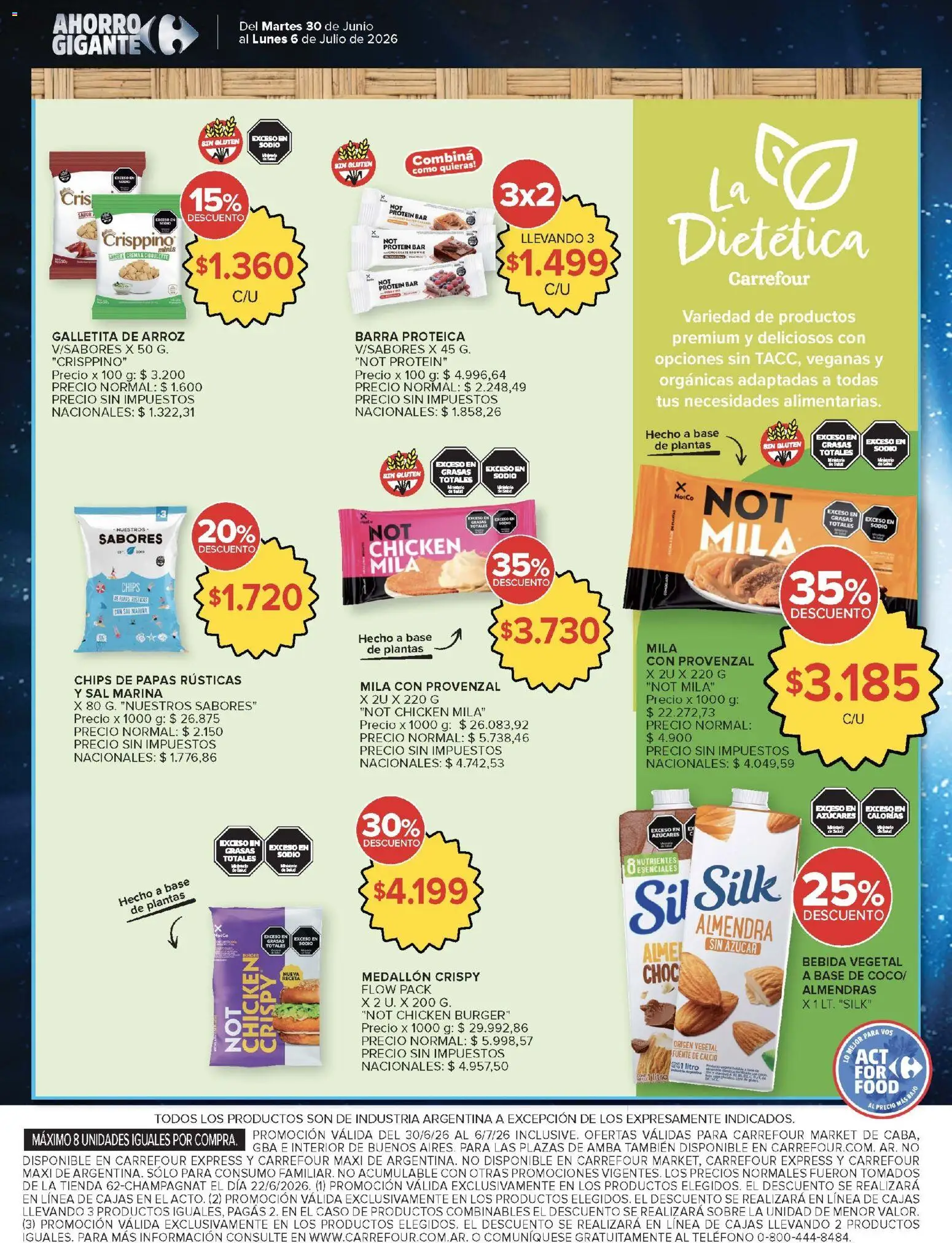 Carrefour Market catálogo │ válido desde el 30/06/2026 | Página: 21 | Productos: Fuente, Sal, Almendra, Provenzal