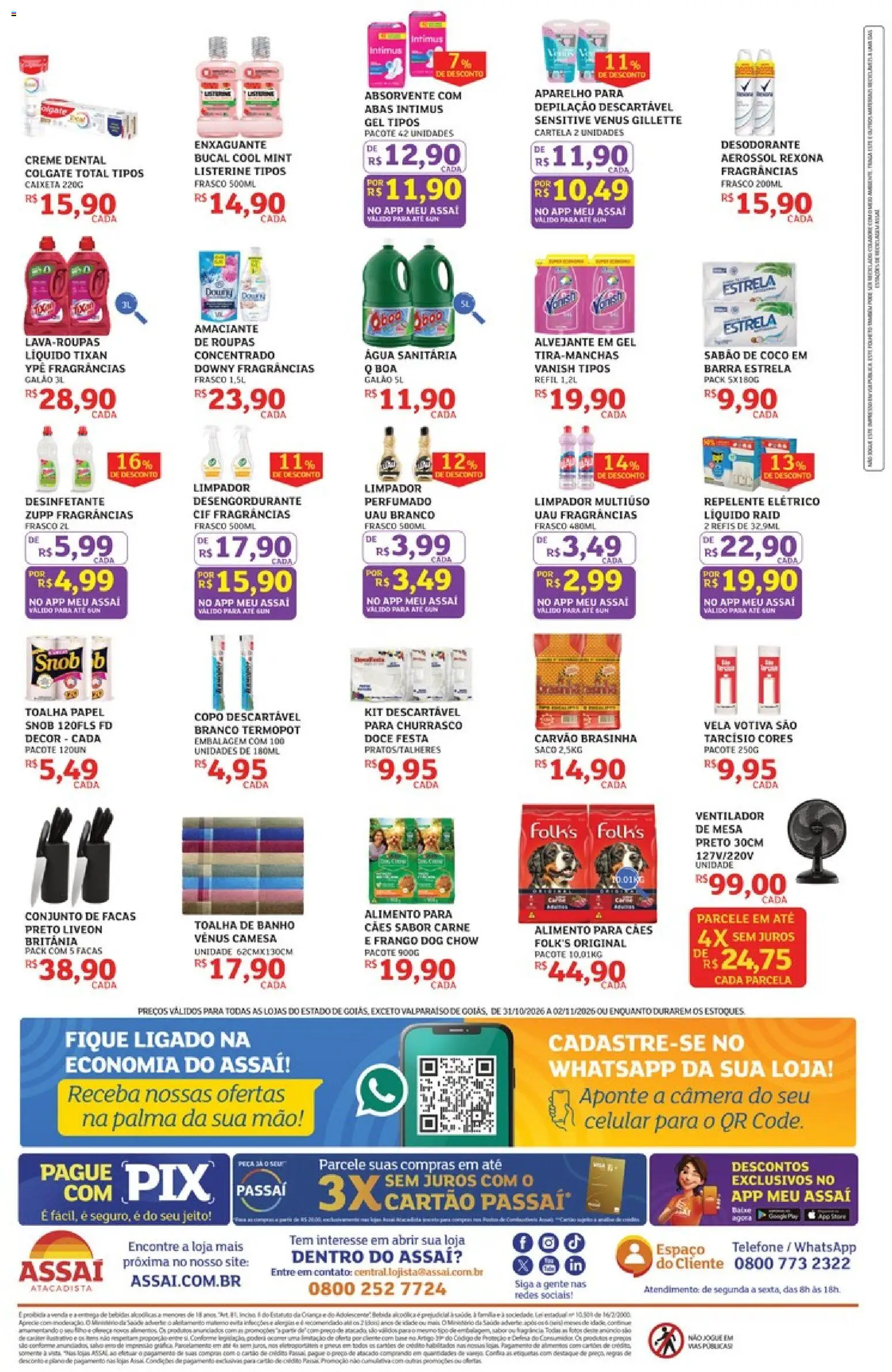 Assaí Atacadista Folheto - válido de 31/10/2026 | Página: 4