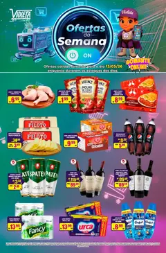 Violeta Supermercados ofertas do Dia - Pré-Visualização do folheto da loja Violeta Supermercados, válido de 13.05.2026
