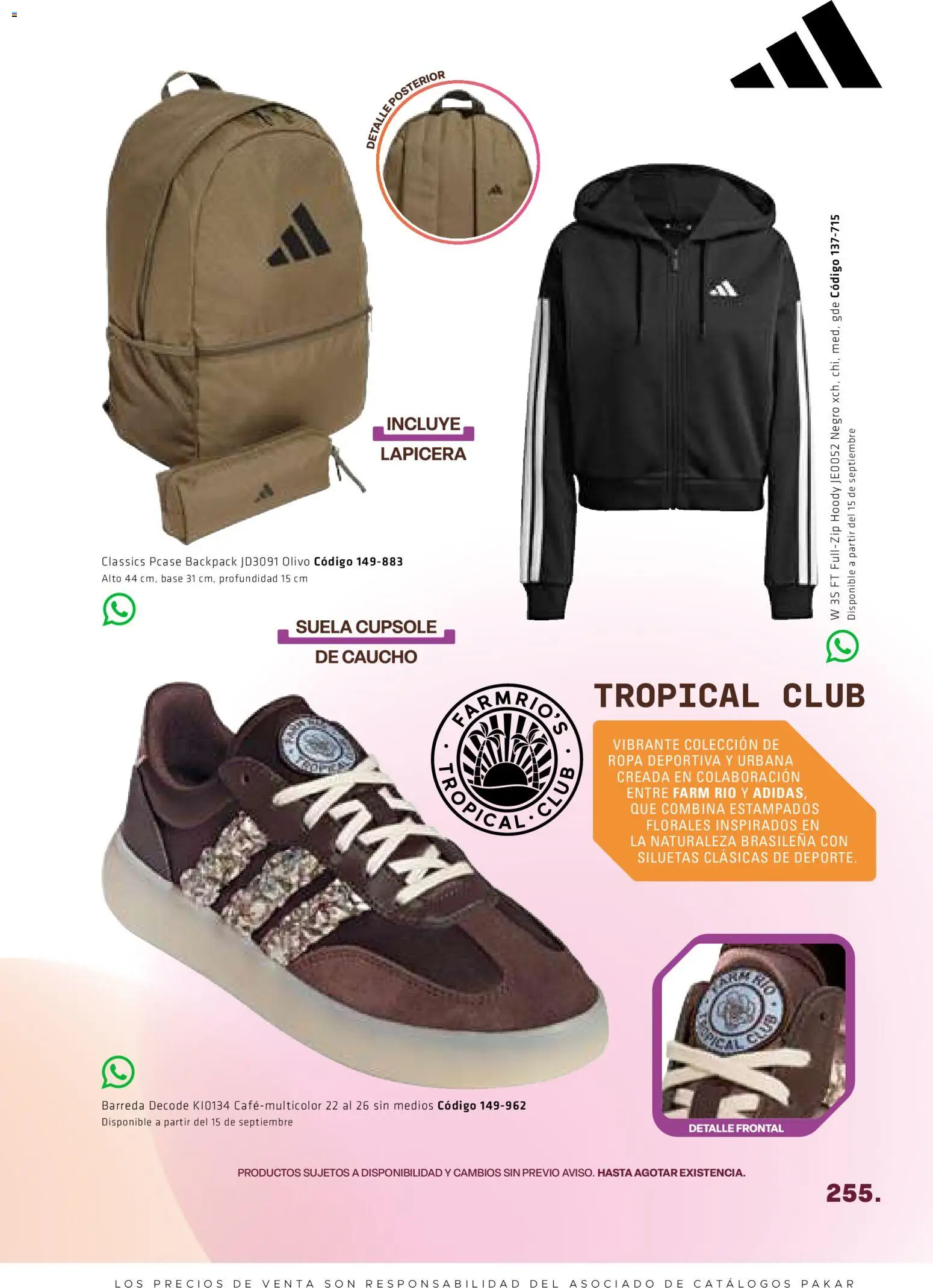 Nuevas ofertas de SC Pakar válidas en toda la República Mexicana desde el 28/08/2026. ¡Encuentra las mejores ofertas en SC Pakar catálogo Otoño! | Página: 255 | Productos: Ropa