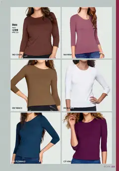 Vista previa de Ilusión catálogo Verano, nuevo folleto de la tienda, válido en México a partir del 01.06.2026 | Página: 226 | Productos: Blusa, Ropa, Vino
