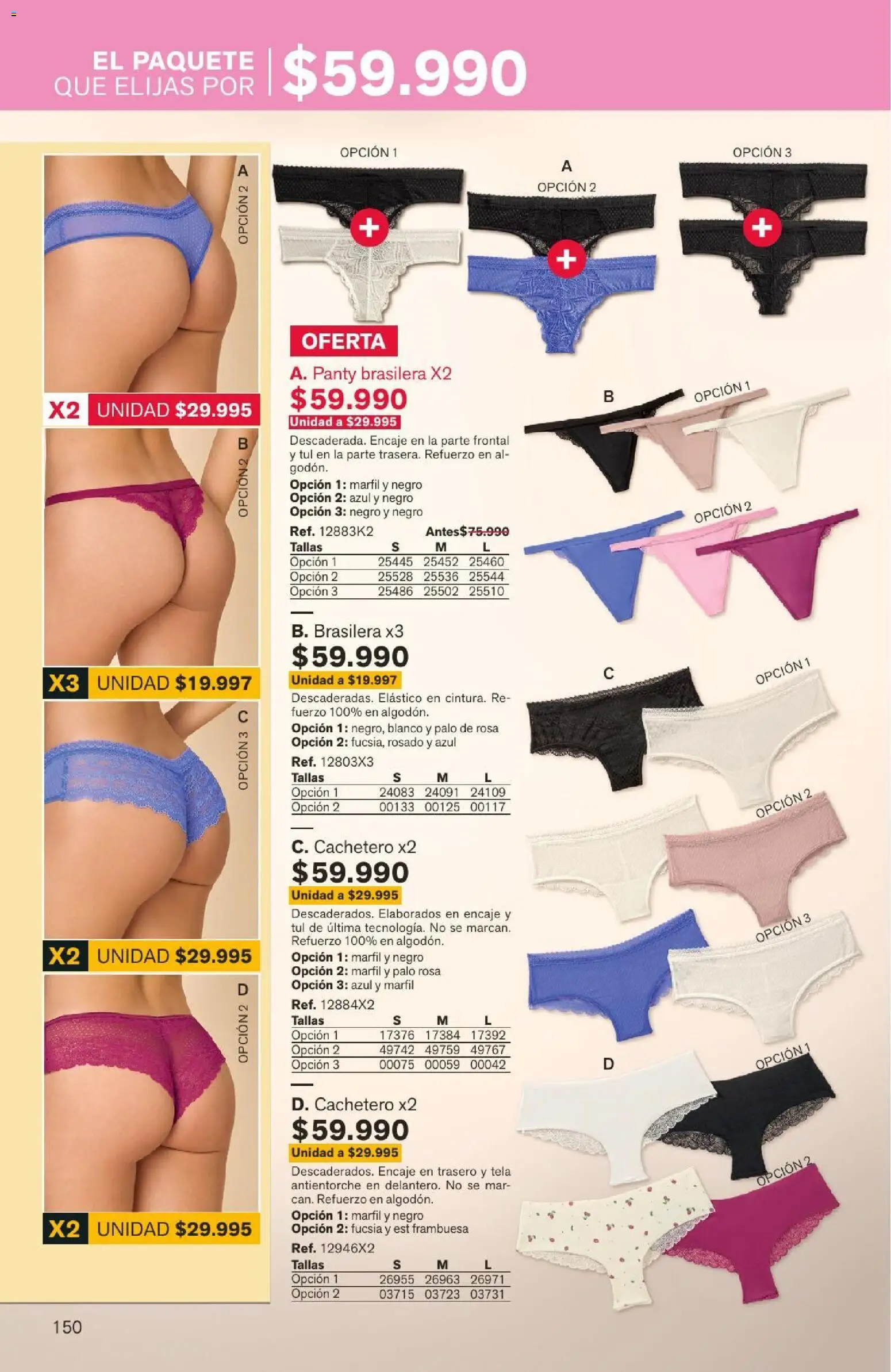 Leonisa revista - valida desde el 04/08/2026 | Página: 150 | Productos: Cachetero