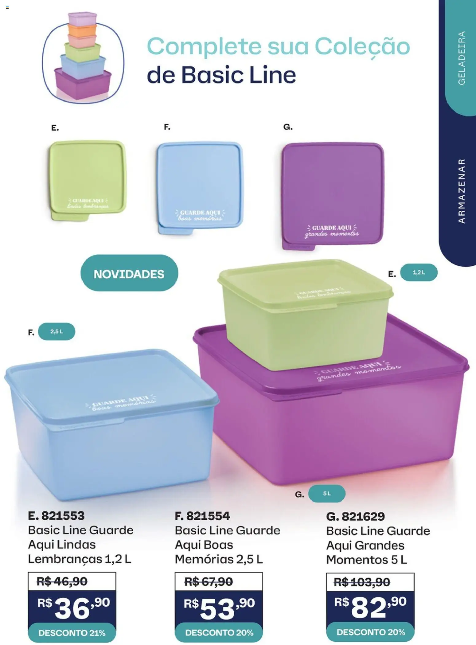 Tupperware Folheto - válido de 01/08/2026 | Página: 25 | Produtos: Geladeira