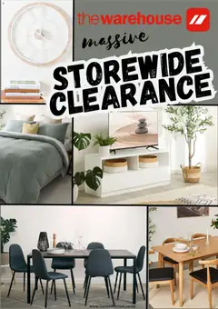 The Warehouse catalogue preview  - valid from 22 Jul 2026