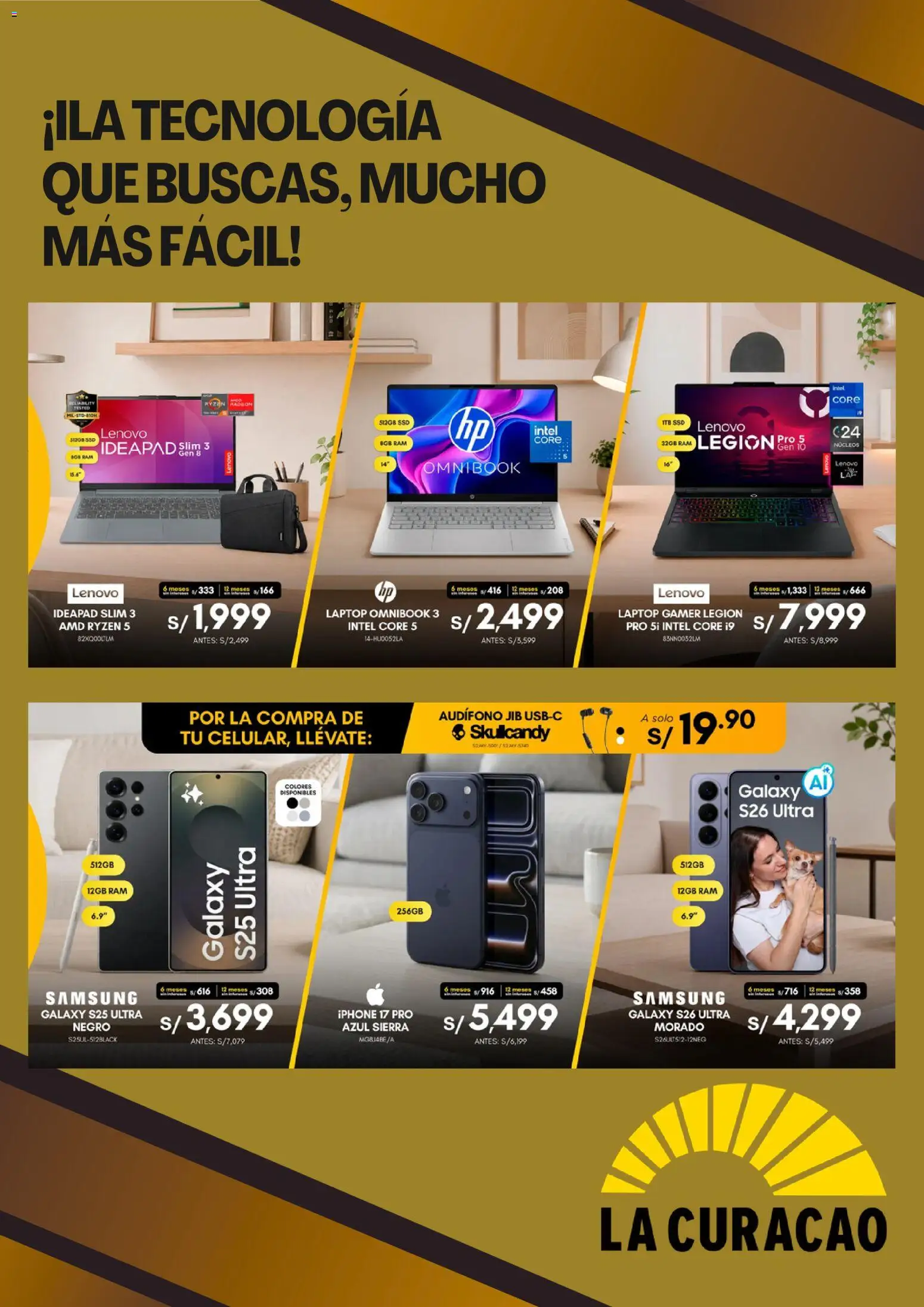 Catálogo La Curacao válido desde 07/09/2026 | Página: 2 | Productos: Laptop