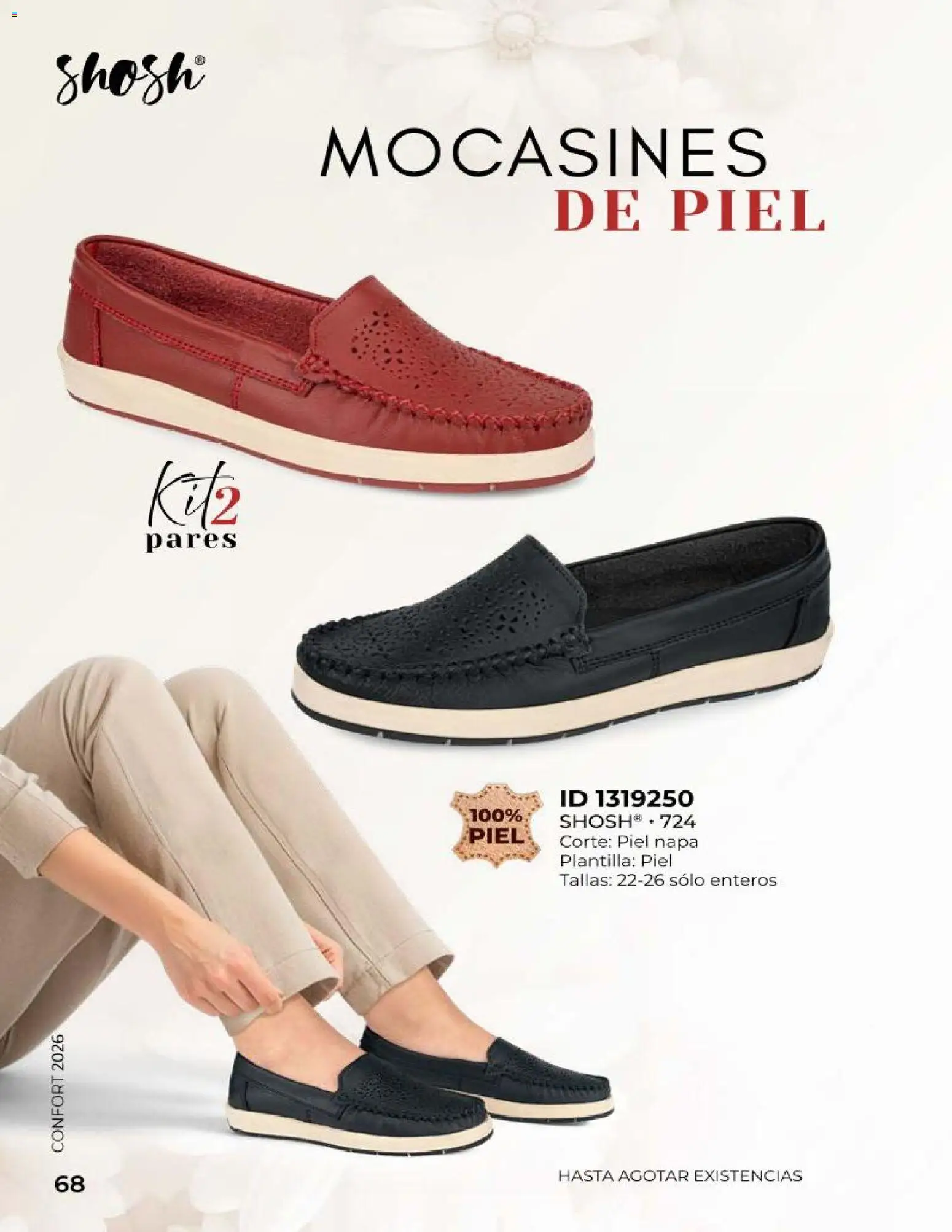 Nuevas ofertas de Price Shoes válidas en toda la República Mexicana desde el 24/08/2026. ¡Encuentra las mejores ofertas en Price Shoes catálogo Confort! | Página: 68 | Productos: Mocasines