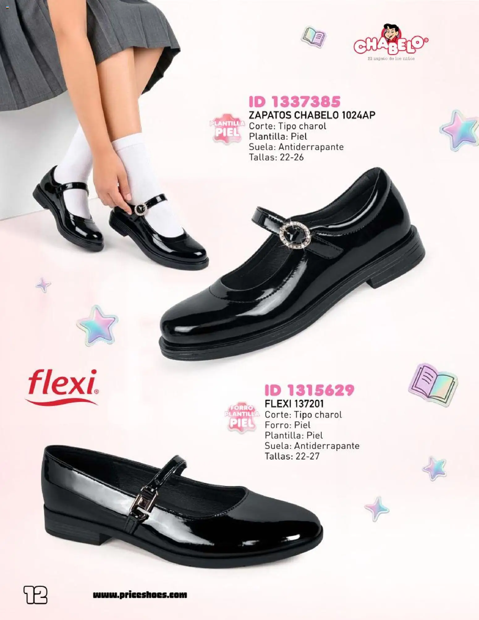 Nuevas ofertas de Price Shoes válidas en toda la República Mexicana desde el 12.06.2026. ¡Encuentra las mejores ofertas en Price Shoes catálogo Escolar! | Página: 12