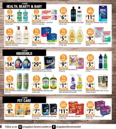 Preview of Supabarn catalogue - valid from 08/07/2026 | Page: 6 | Products: Shampoo, Mouthwash, Stain remover, Dog food