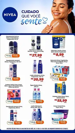 Bretas ofertas Nivea - Pré-Visualização do folheto da loja Bretas, válido de 21/08/2026