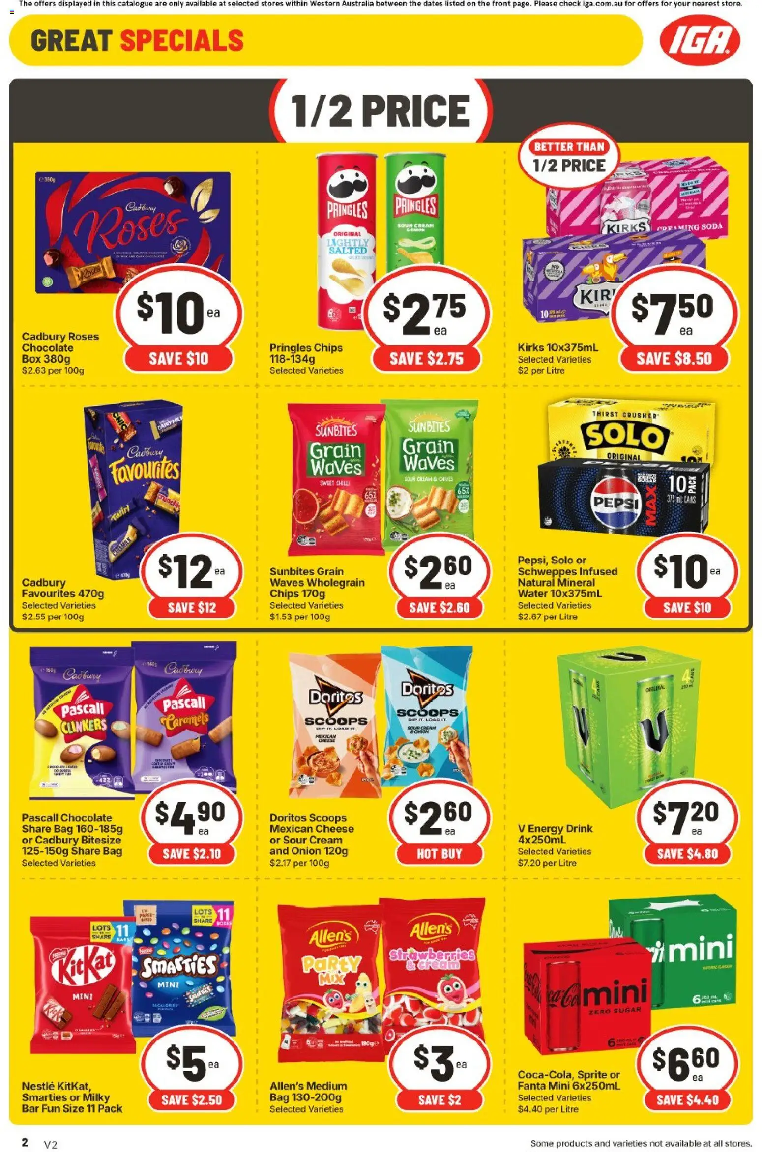 IGA catalogue - valid from 30/09/2026 | Page: 11 | Products: Cheese, Strawberries, Chips, Water