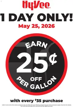 Preview of HyVee weekly ads valid from 25.05.2026
