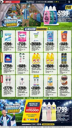 Vista previa Yaguar - Oferta Semanal Trelew válido desde el 08.06.2026 | Página: 14 | Productos: Almendras, Jabón líquido, Jabón, Detergente