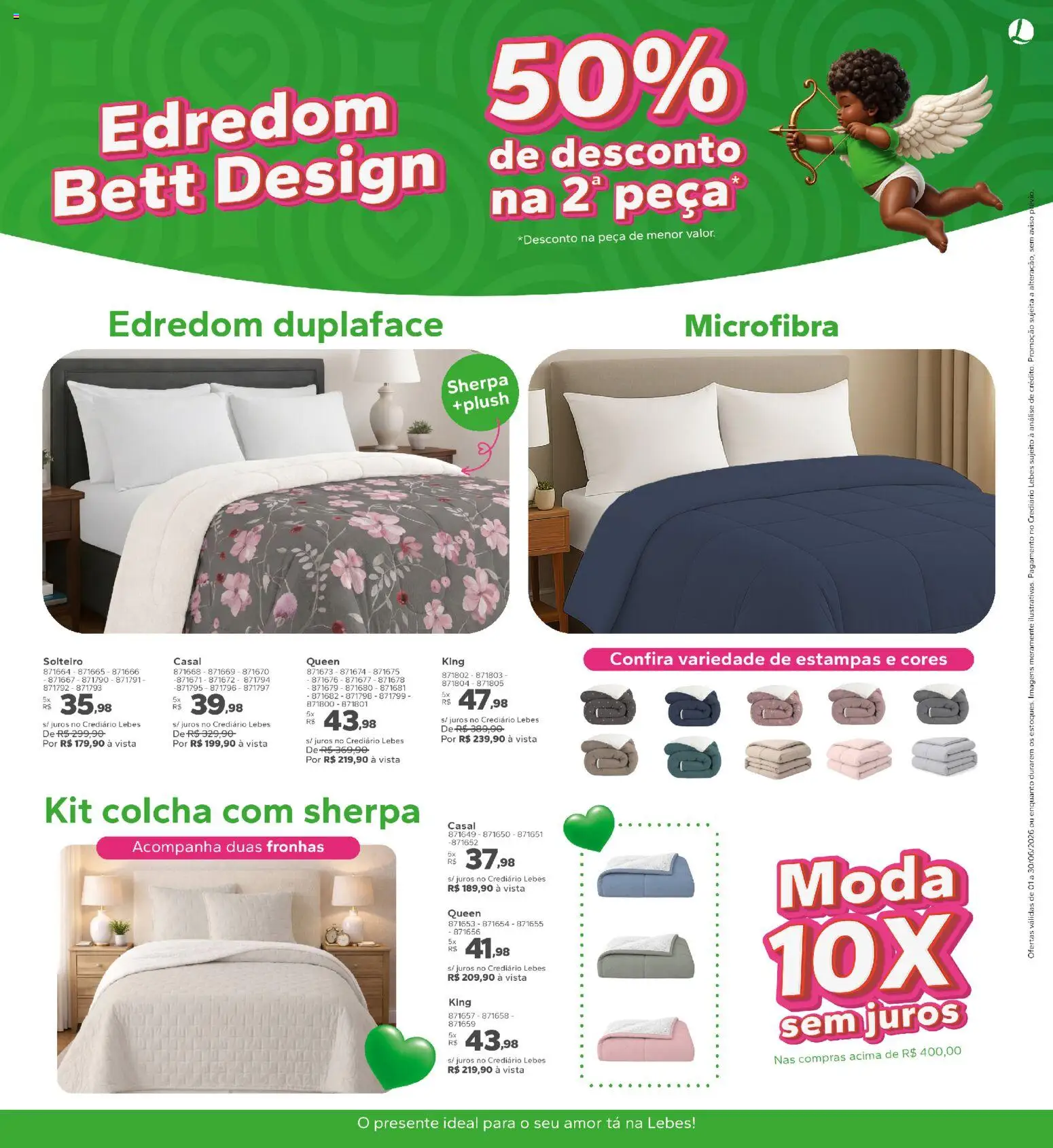 Lebes Folheto - válido de 01.06.2026 | Página: 5 | Produtos: Colcha, Edredom