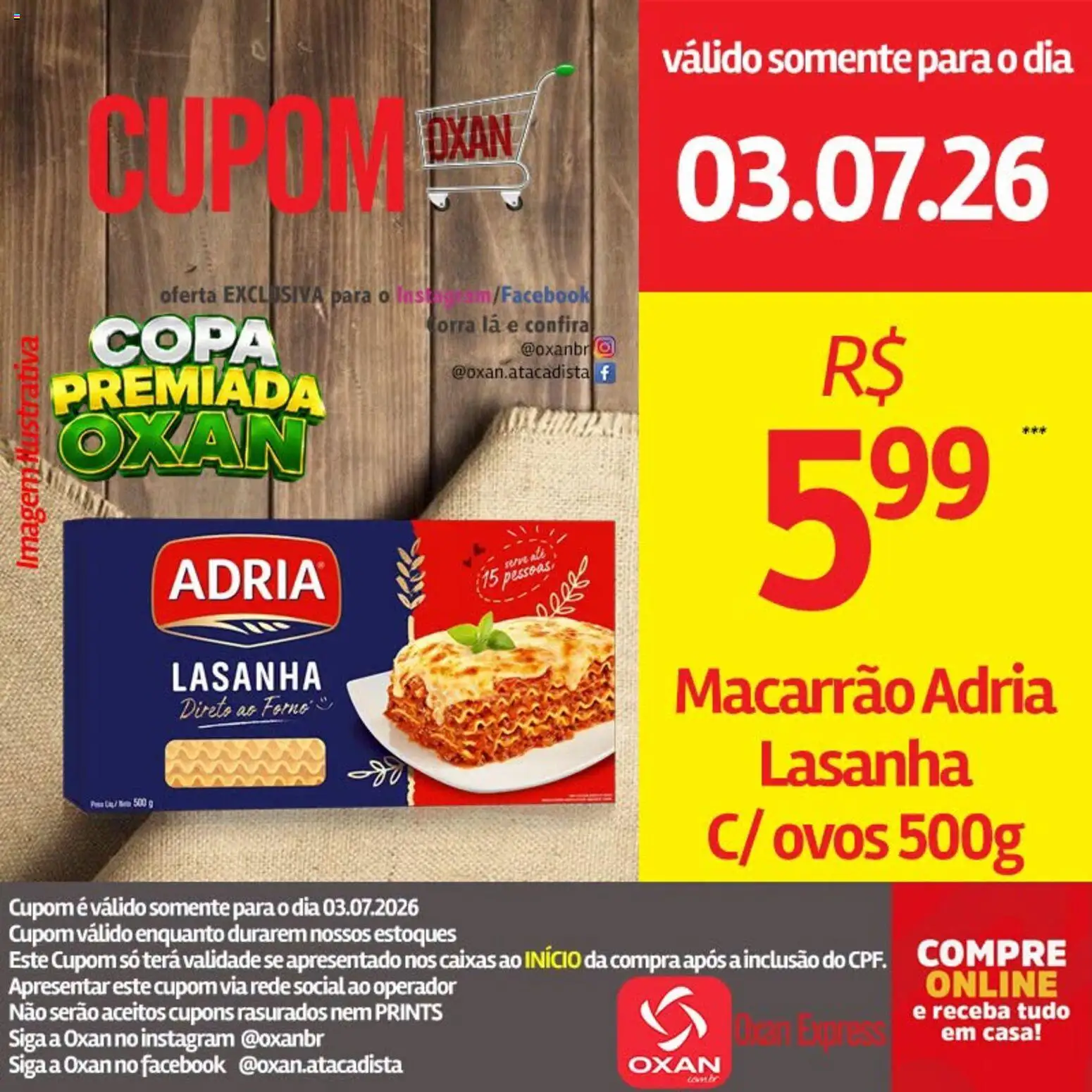 Oxan Atacadista Folheto - válido de 03/07/2026 | Página: 14