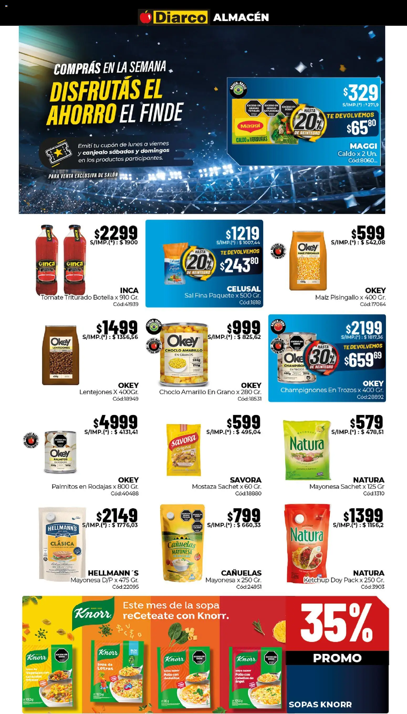 Diarco - Ahorros Mundiales │ válido desde el 22/06/2026 | Página: 3