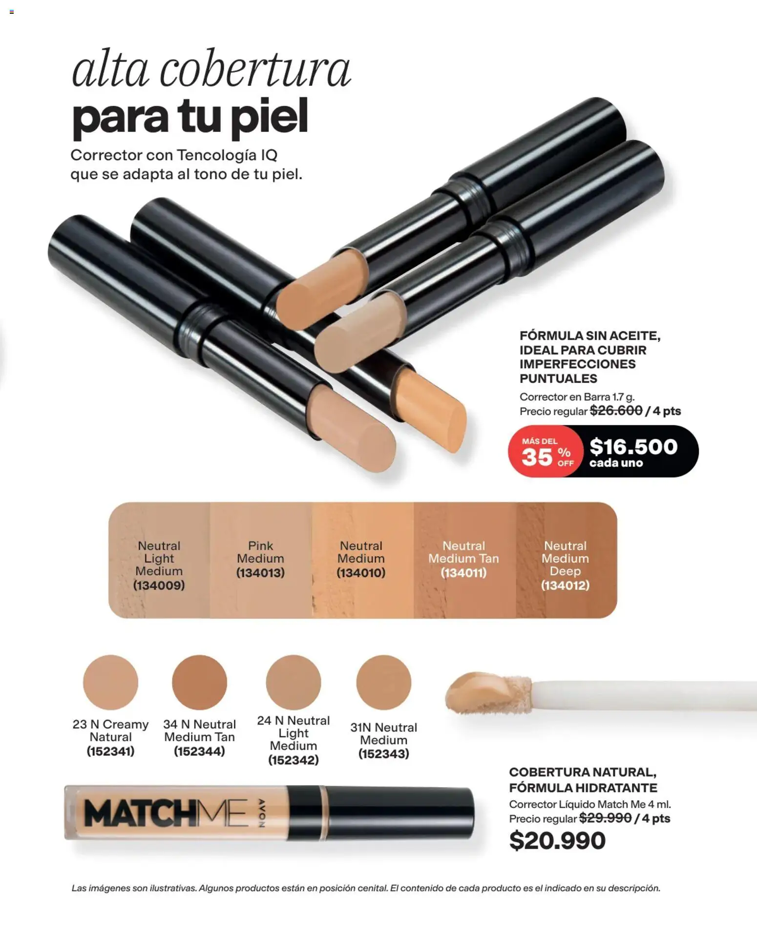 Avon revista - valida desde el 03/08/2026 | Página: 73 | Productos: Corrector