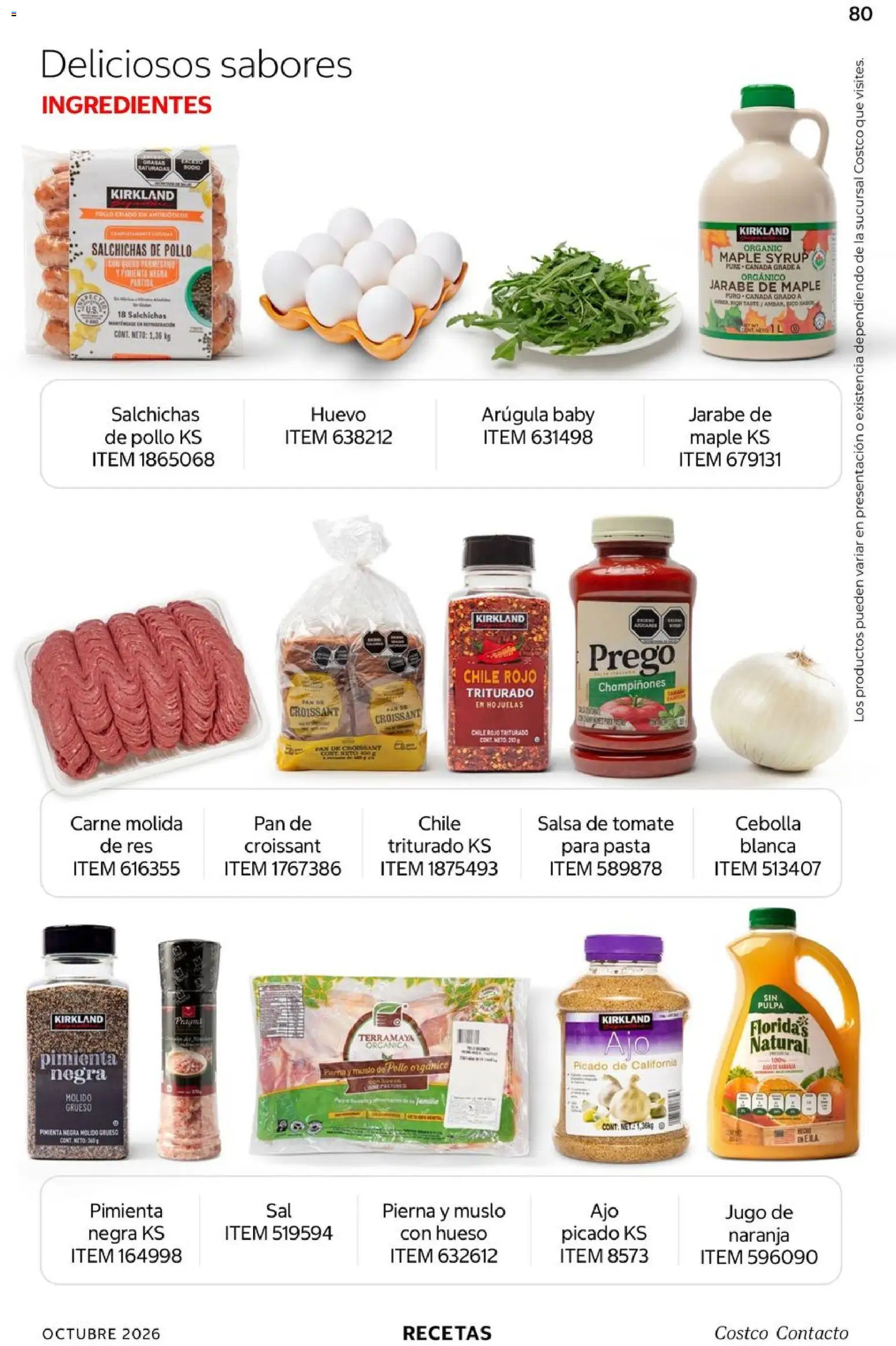 Nuevas ofertas de Costco válidas en toda la República Mexicana desde el 01/10/2026. ¡Encuentra las mejores ofertas en Costco catálogo Octubre! | Página: 80