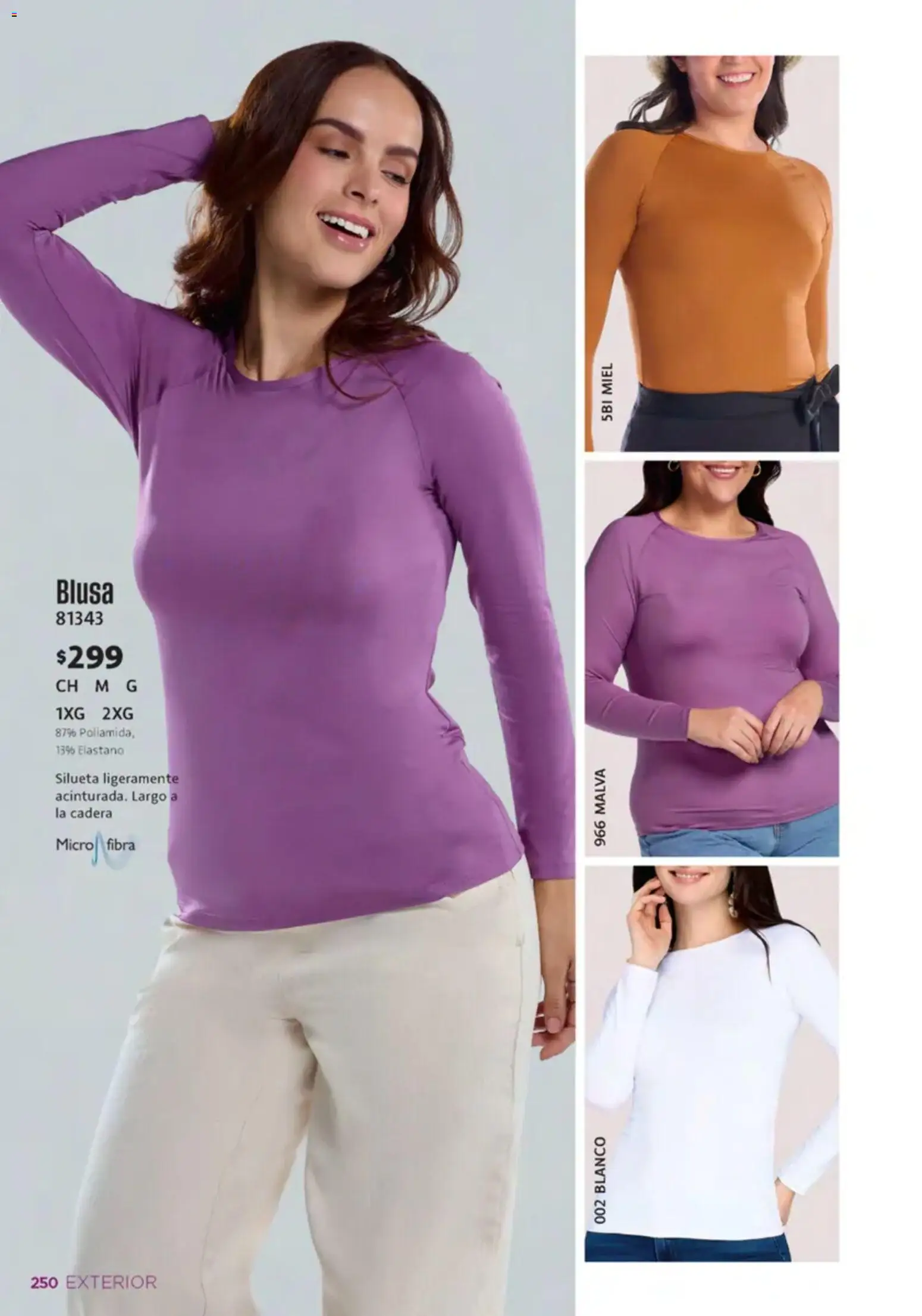Nuevas ofertas de Ilusión válidas en toda la República Mexicana desde el 01/10/2026. ¡Encuentra las mejores ofertas en Ilusión catálogo Invierno! | Página: 252 | Productos: Blusa, Miel