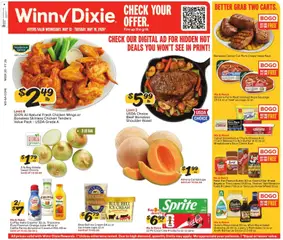 Preview of Winn Dixie weekly ads valid from 13.05.2026