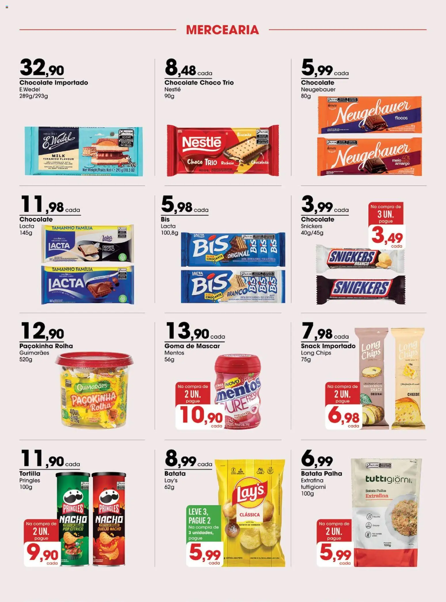 Zaffari Folheto - válido de 29/09/2026 | Página: 6 | Produtos: Biscoito, Queijo, Neugebauer, Flocos