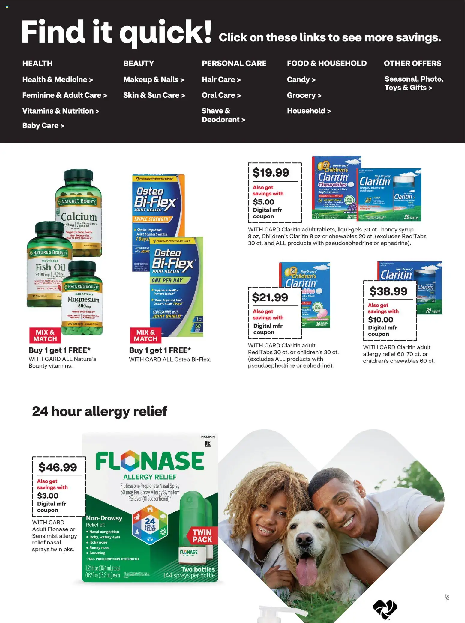 CVS Pharmacy Weekly Ad - WA - valid from 15.03.2026 | Page: 5 | Products: Vitamin, Fish Oil, Oil, Fish