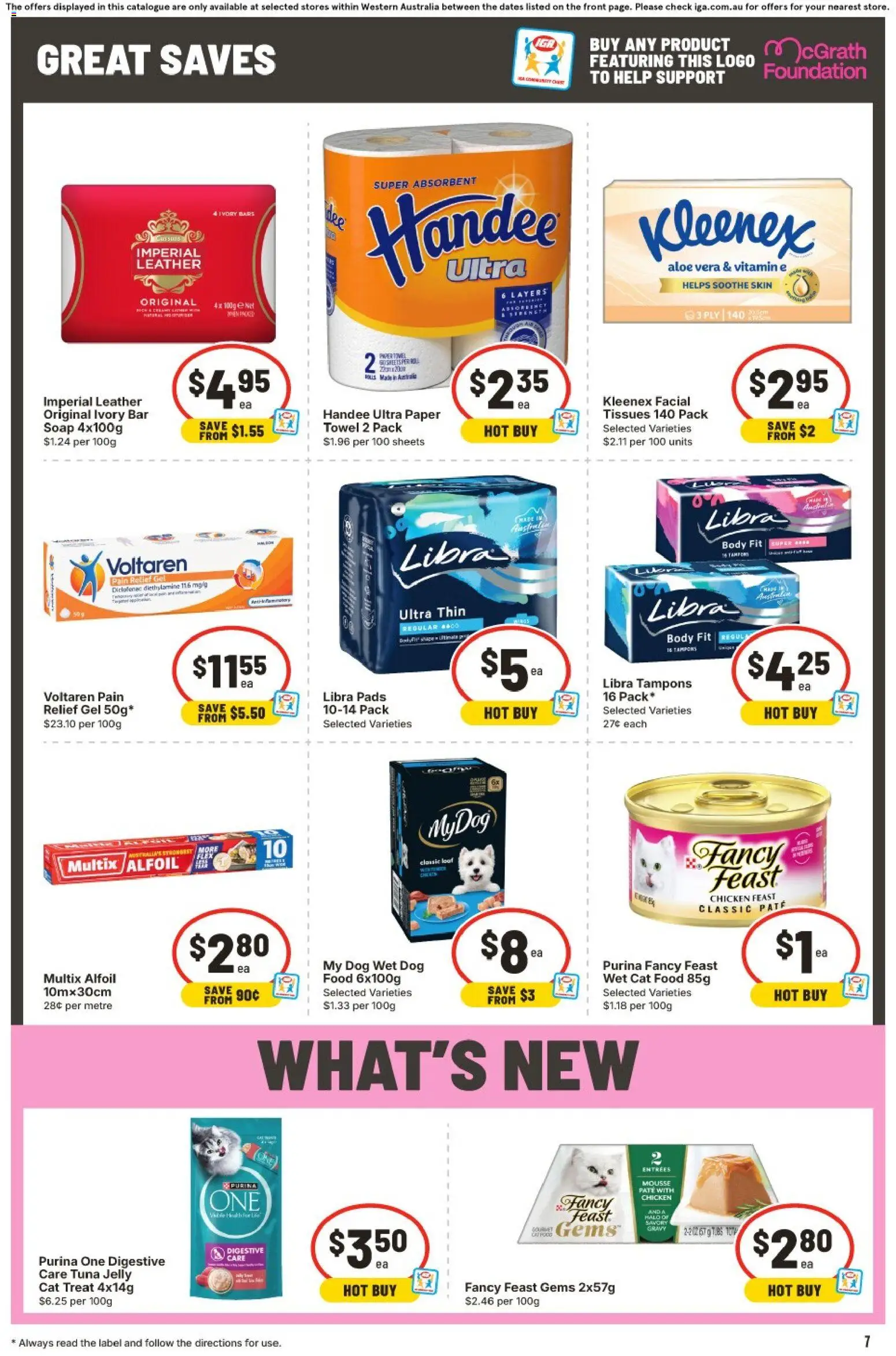 IGA catalogue - valid from 23/09/2026 | Page: 7 | Products: Rice, Tea, Vegemite, Vanilla