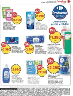 Vista previa Carrefour Market catálogo válido desde el 16/09/2026 | Página: 18 | Productos: Tampones, Sobre, Detergente, Espuma