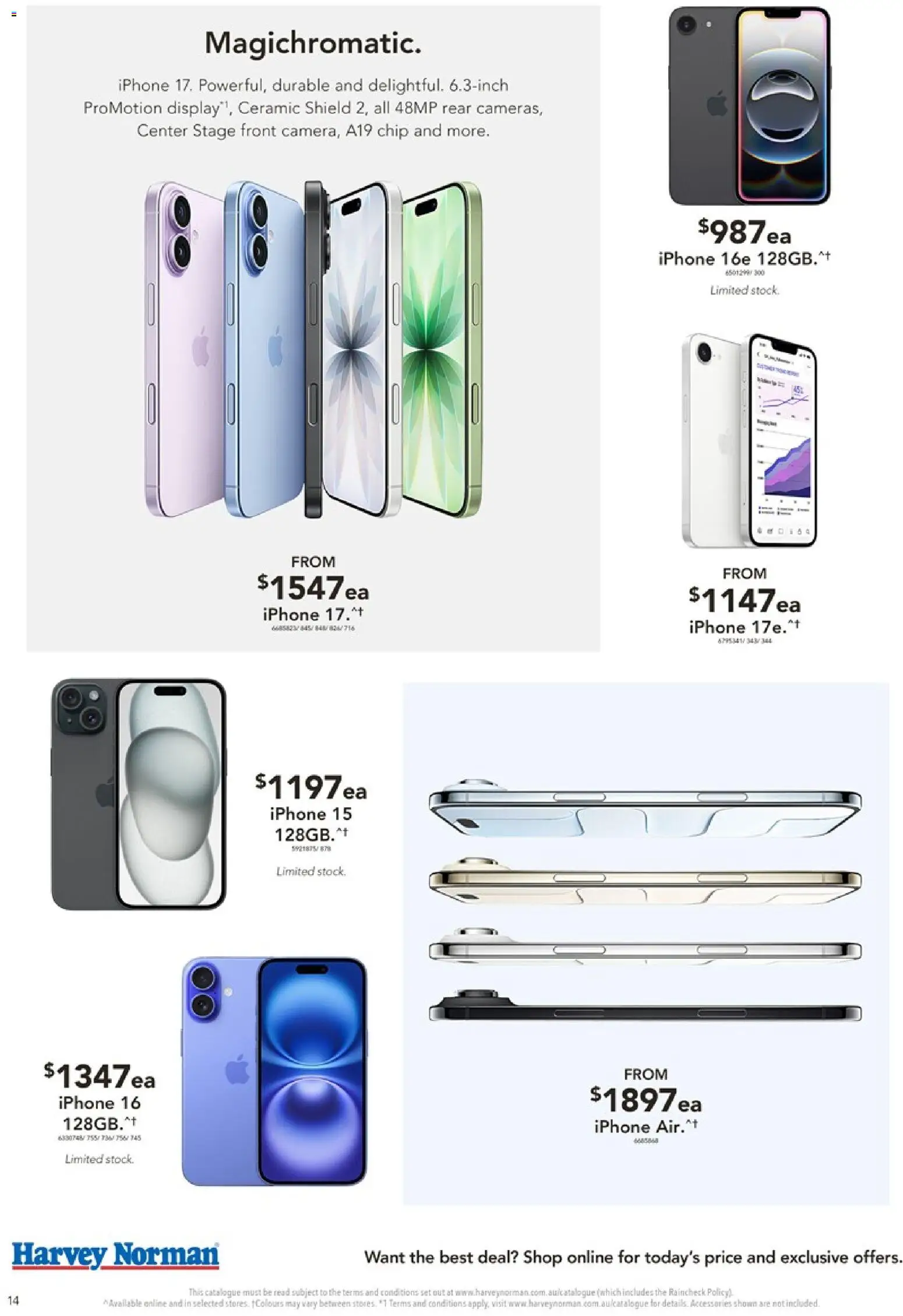 Harvey Norman catalogue - valid from 23/09/2026 | Page: 14 | Products: Accessories, Iphone