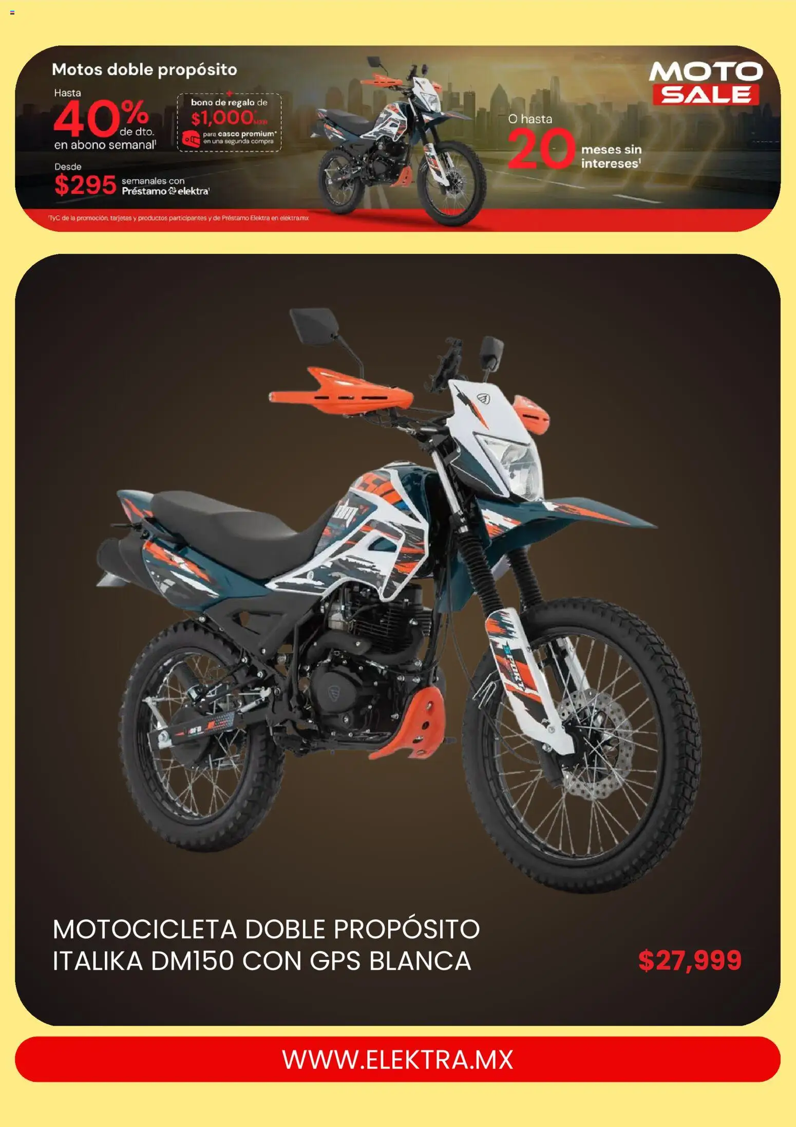Nuevas ofertas de Elektra válidas en toda la República Mexicana desde el 26/09/2026. ¡Encuentra las mejores ofertas en Elektra catálogo! | Página: 4