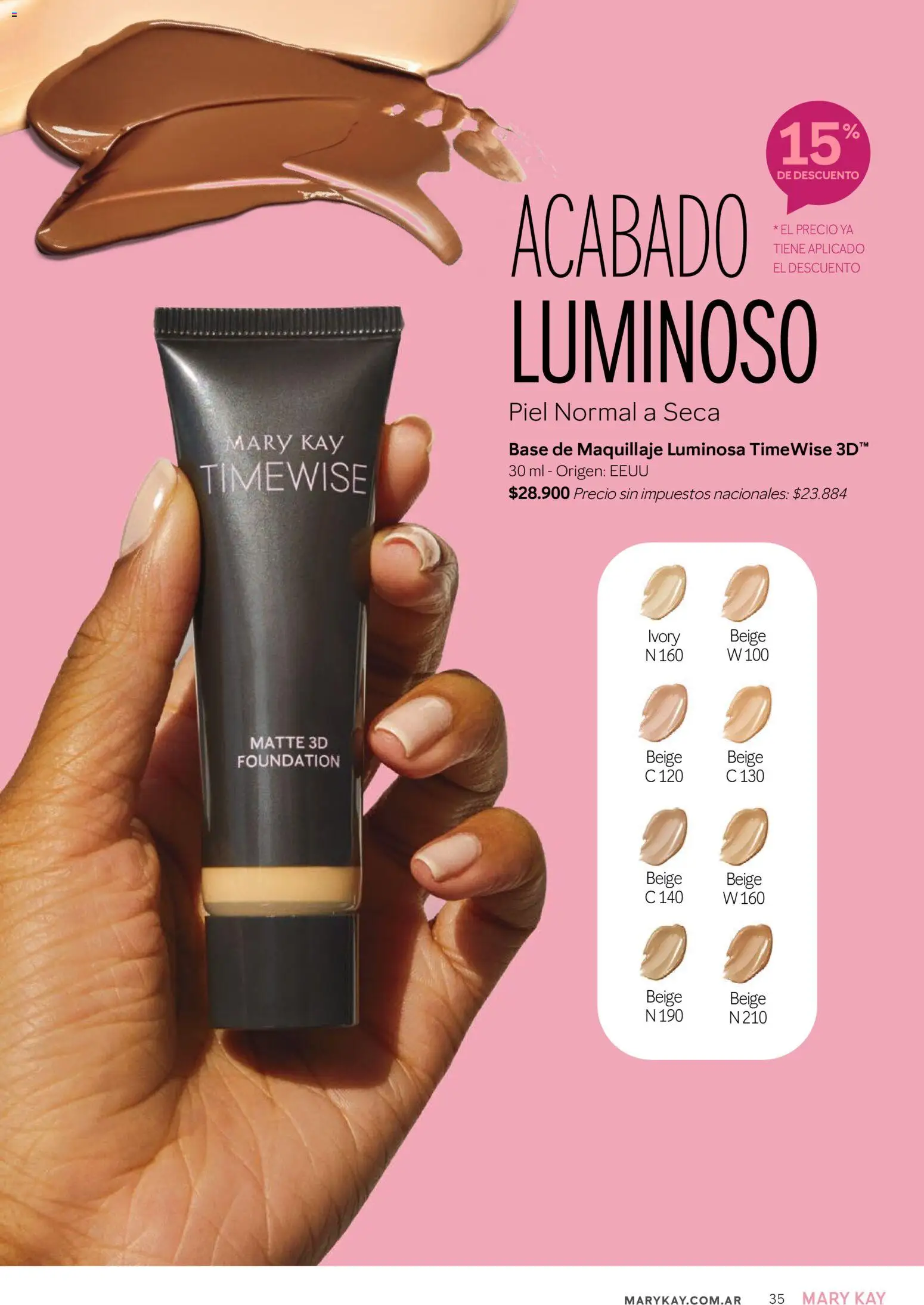 Mary Kay catálogo │ válido desde el 01/10/2026 | Página: 35