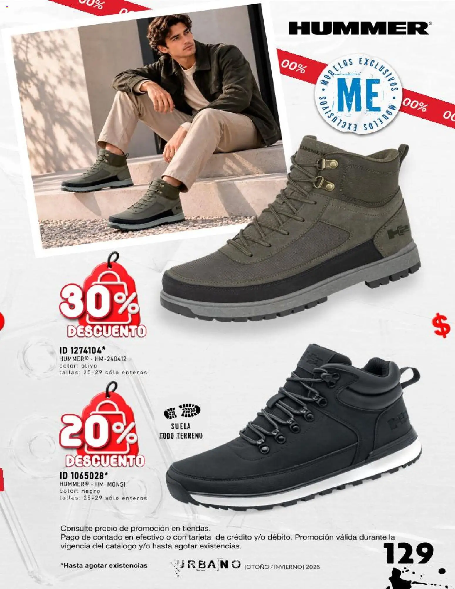Nuevas ofertas de Price Shoes válidas en toda la República Mexicana desde el 15/10/2026. ¡Encuentra las mejores ofertas en Price Shoes catálogo Urbano! | Página: 127