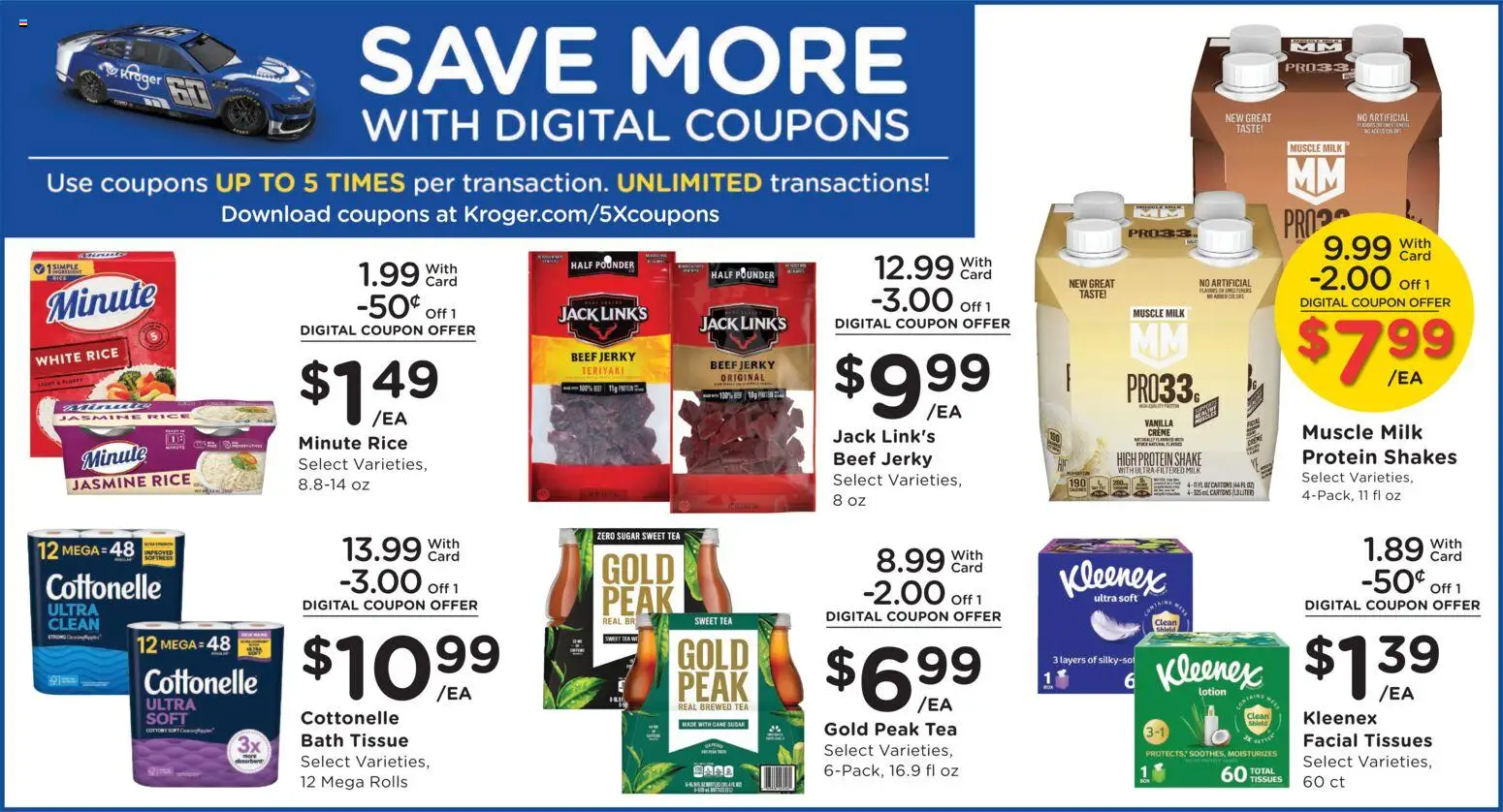 Kroger Weekly Ad - valid from 09/02/2026 | Page: 9 | Products: Jasmine rice, Bath, Protein, Vanilla