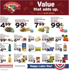 Preview of Hannaford weekly ads valid from 09/06/2026