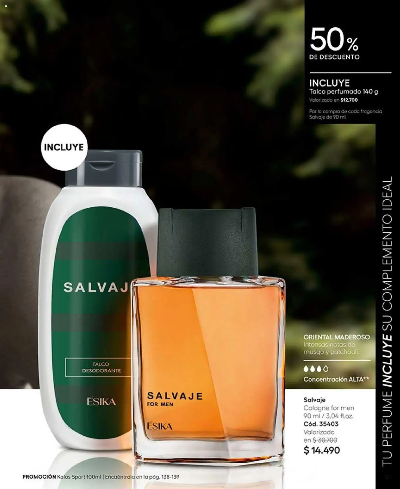 Catálogo Ésika Campaña 15 │ válido desde el 06.09.2026 | Página: 123 | Productos: Perfume, Fragancia, Desodorante