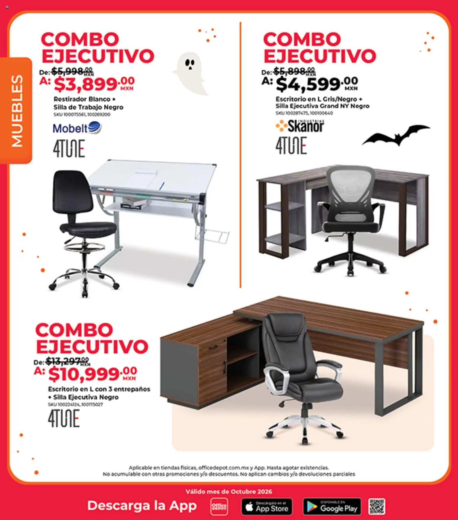 Nuevas ofertas de Office Depot válidas en toda la República Mexicana desde el 01/10/2026. ¡Encuentra las mejores ofertas en Office Depot catálogo! | Página: 3