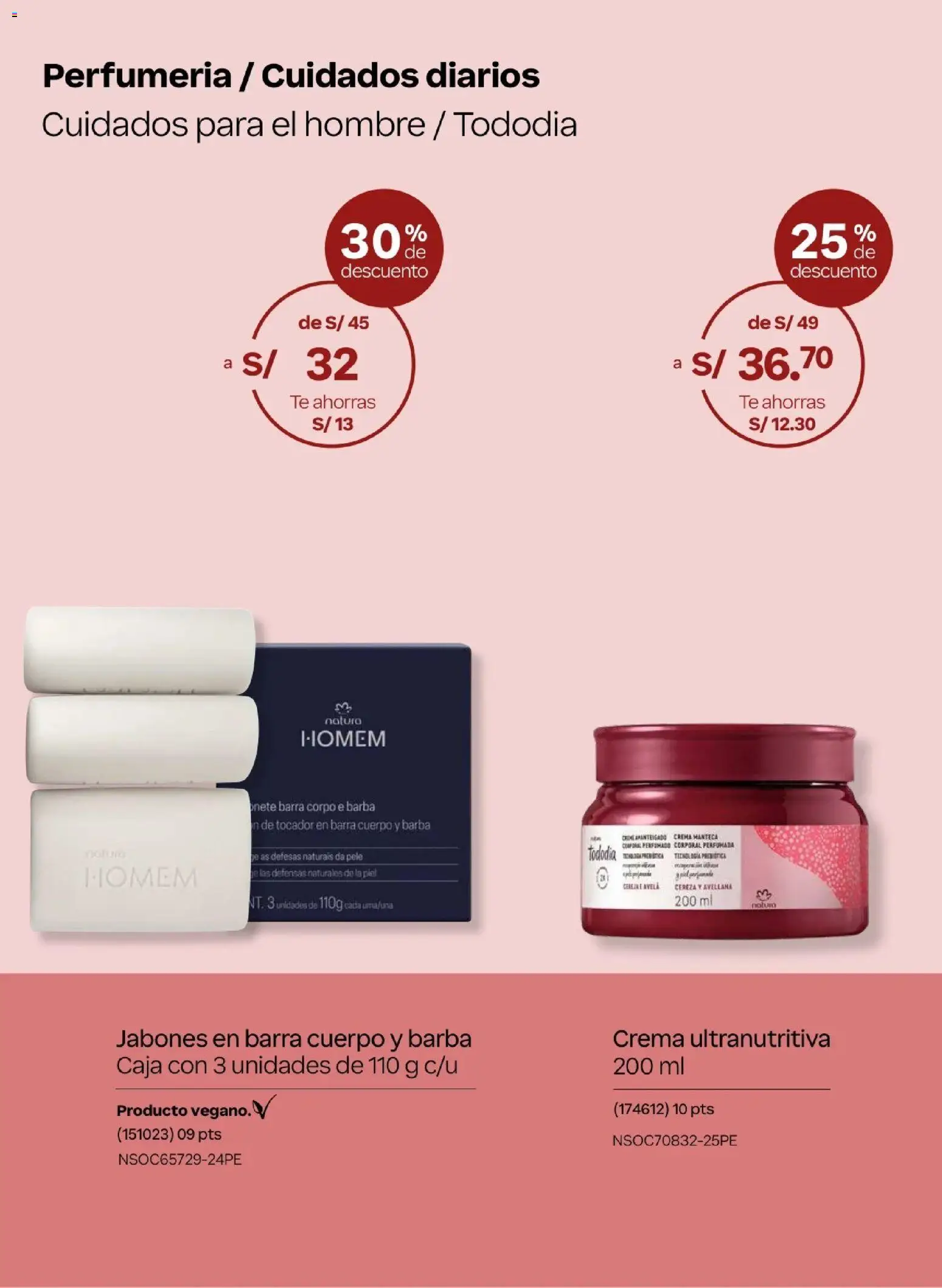 Catálogo Natura válido desde 05.05.2026 | Página: 37 | Productos: Caja, Té, Crema