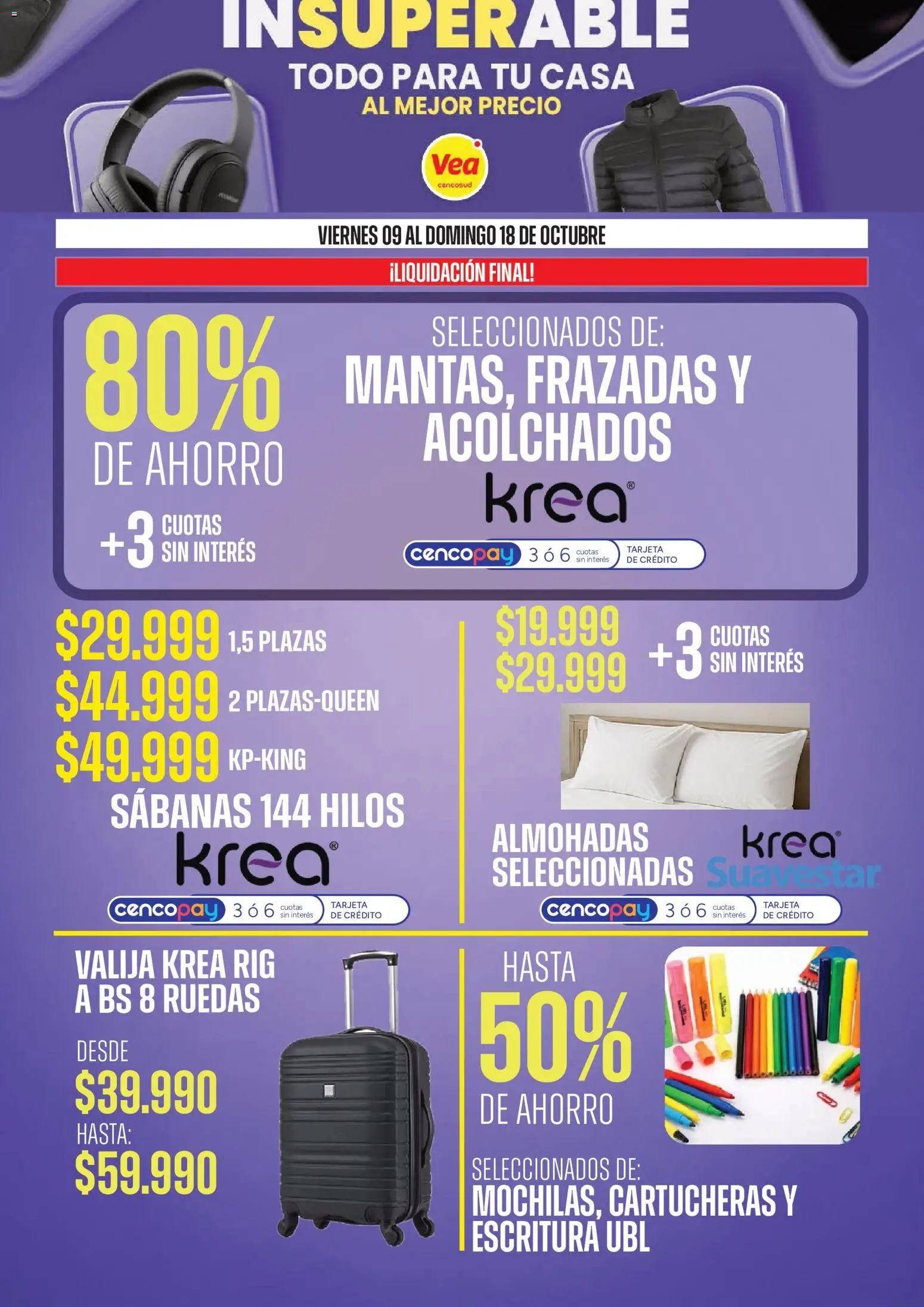 Vea - InSuperables Especial para tu casa │ válido desde el 09/10/2026 | Página: 9