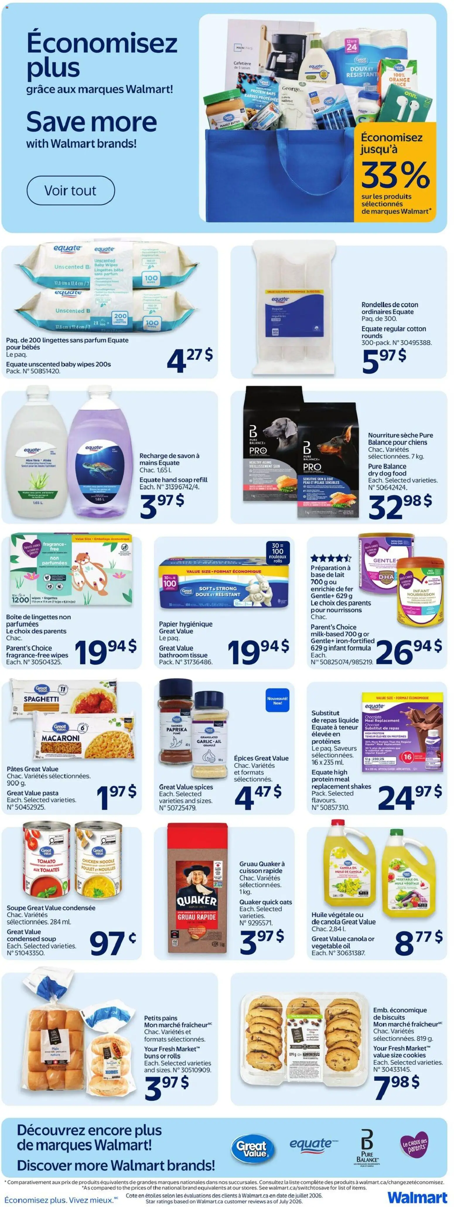 Walmart flyer valid from Sep 3, 2026 | Page: 10