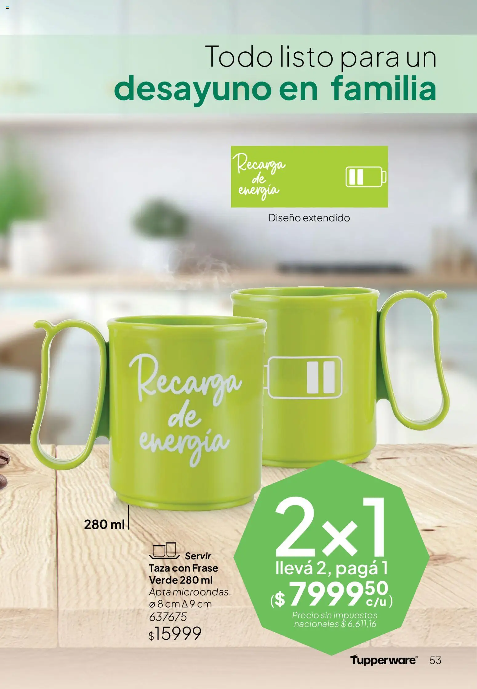 Tupperware Folleto │ válido desde el 01/09/2026 | Página: 54 | Productos: Taza